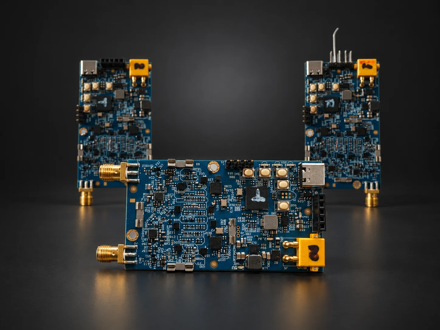 Dual-channel ExpressLRS long-range RF boards with SMA antenna connectors
